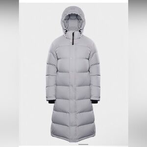 Aritzia Gray Puffer Jacket